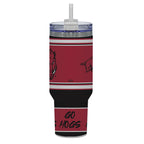 Arkansas Razorback 40oz Rocky Slogan Tumbler