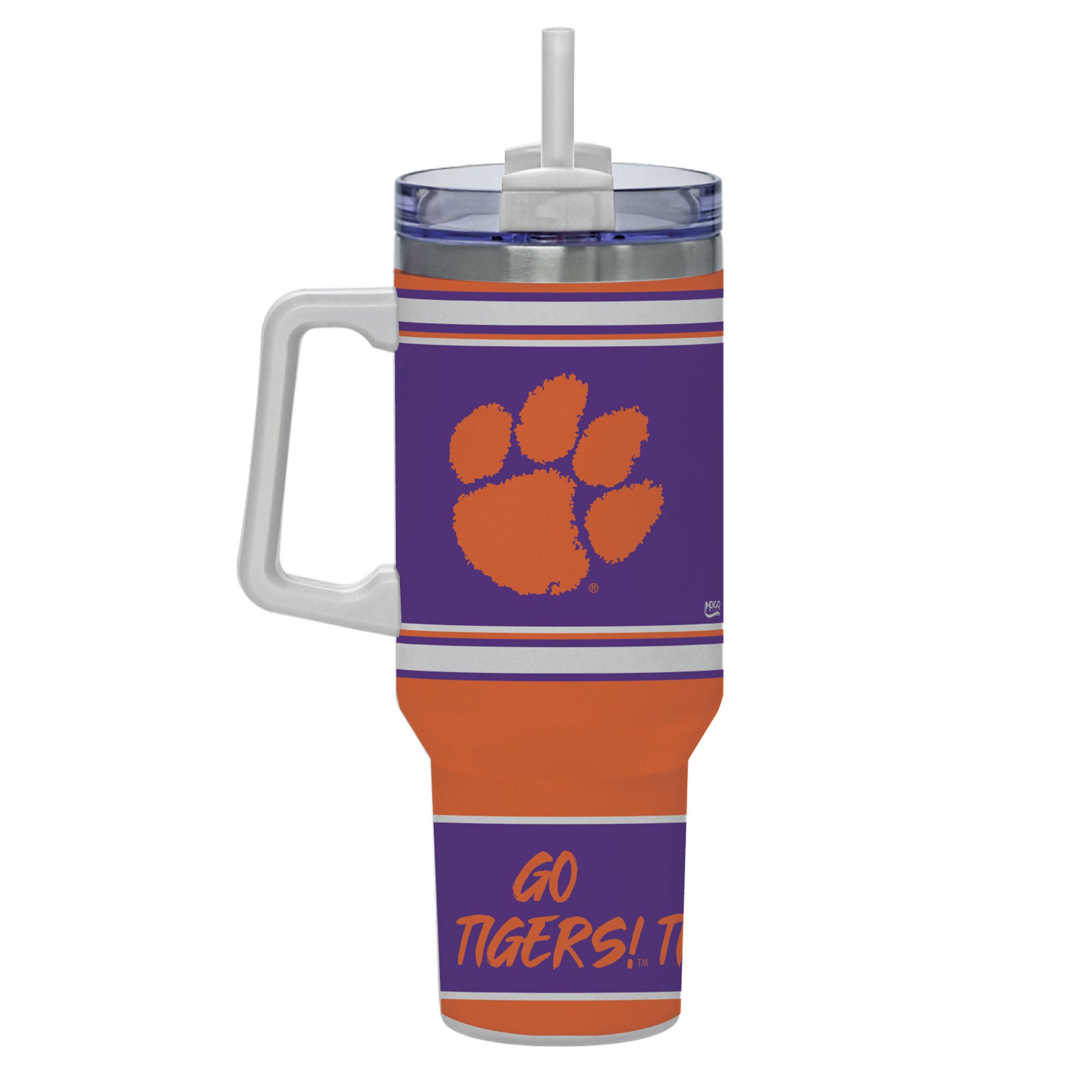 Clemson Tigers 40oz Rocky Slogan Tumbler