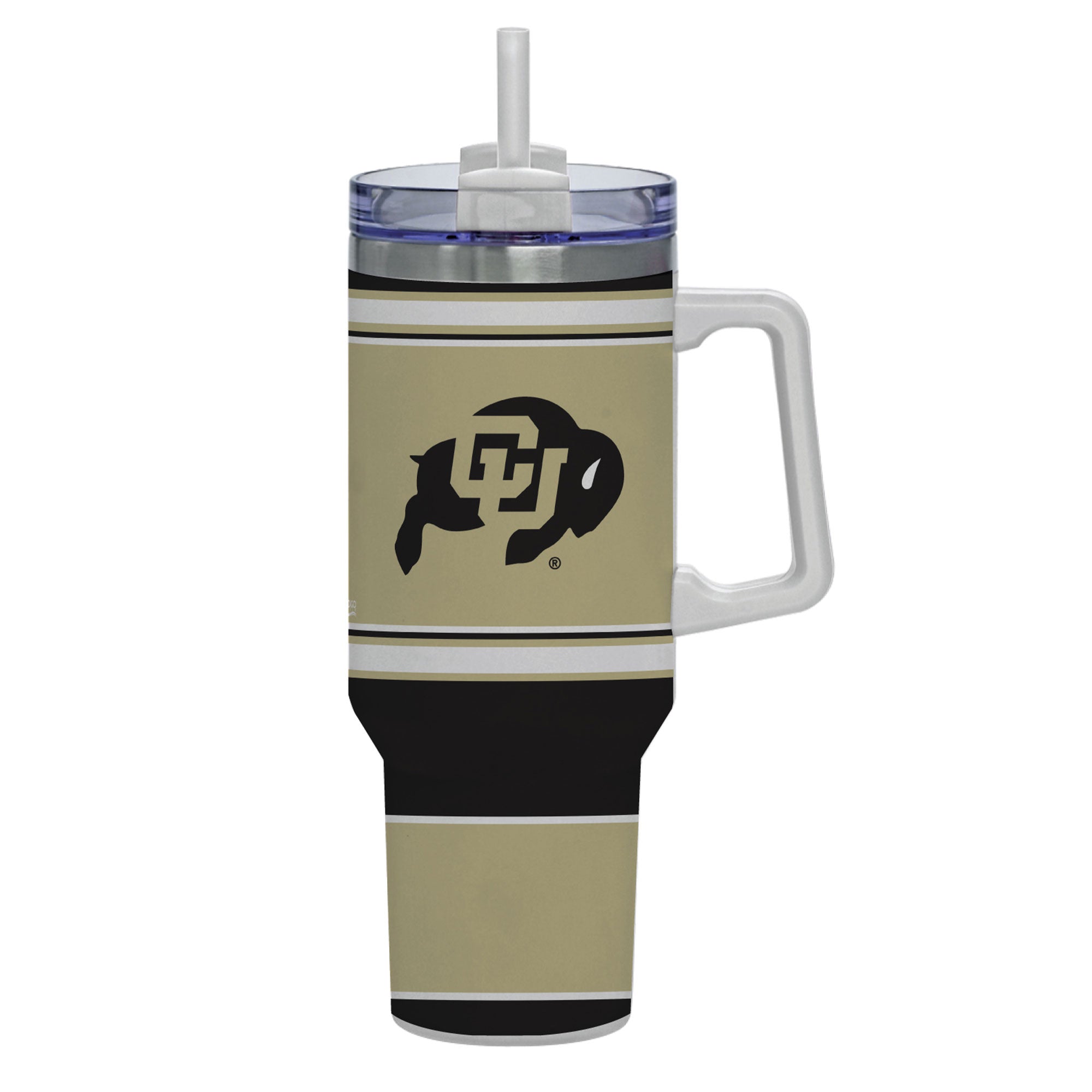 Colorado Buffaloes 40oz Rocky Slogan Tumbler