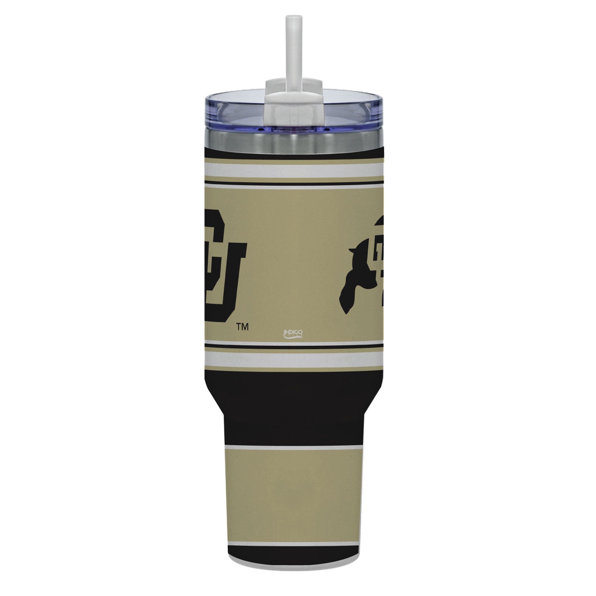 Colorado Buffaloes 40oz Rocky Slogan Tumbler