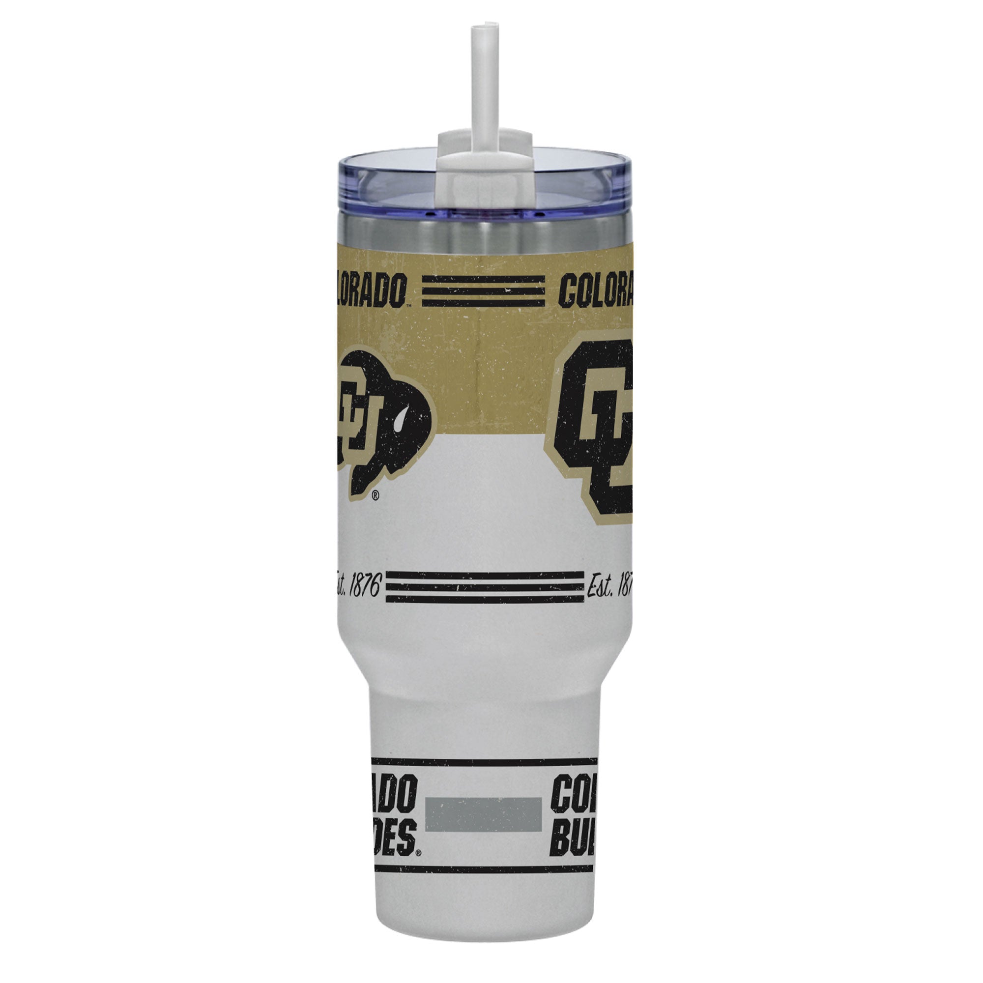 Colorado Buffaloes 40oz Rocky Vintage Tumbler
