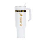 36oz Florida State Seminoles Gold Anodized White Tumbler