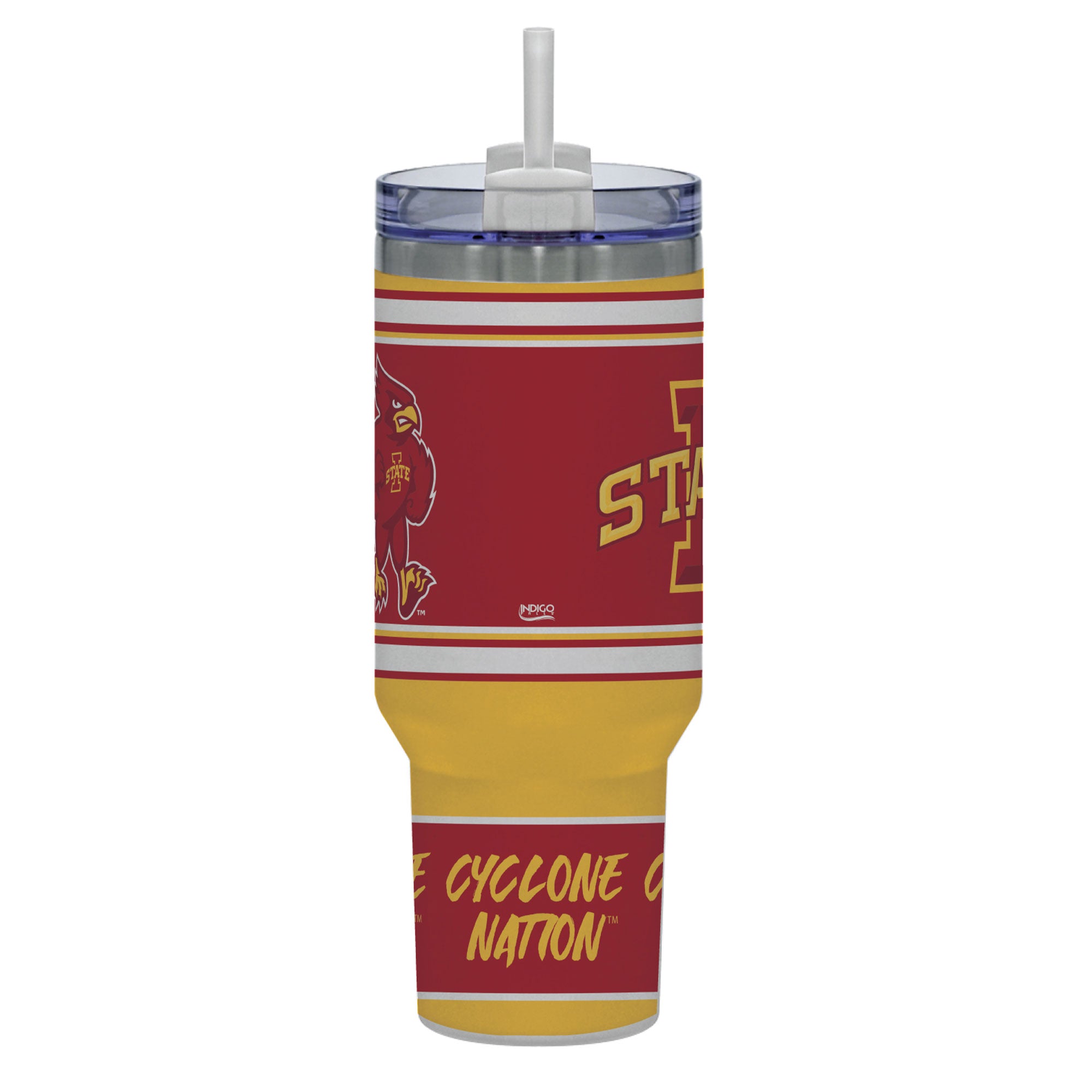 Iowa State Cyclones 40oz Rocky Slogan Tumbler