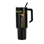 48oz Iowa State Cyclones Gold Black Anodized Tumbler