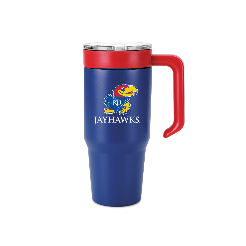 36oz with handle Kansas Jayhawks Combo Tumbler