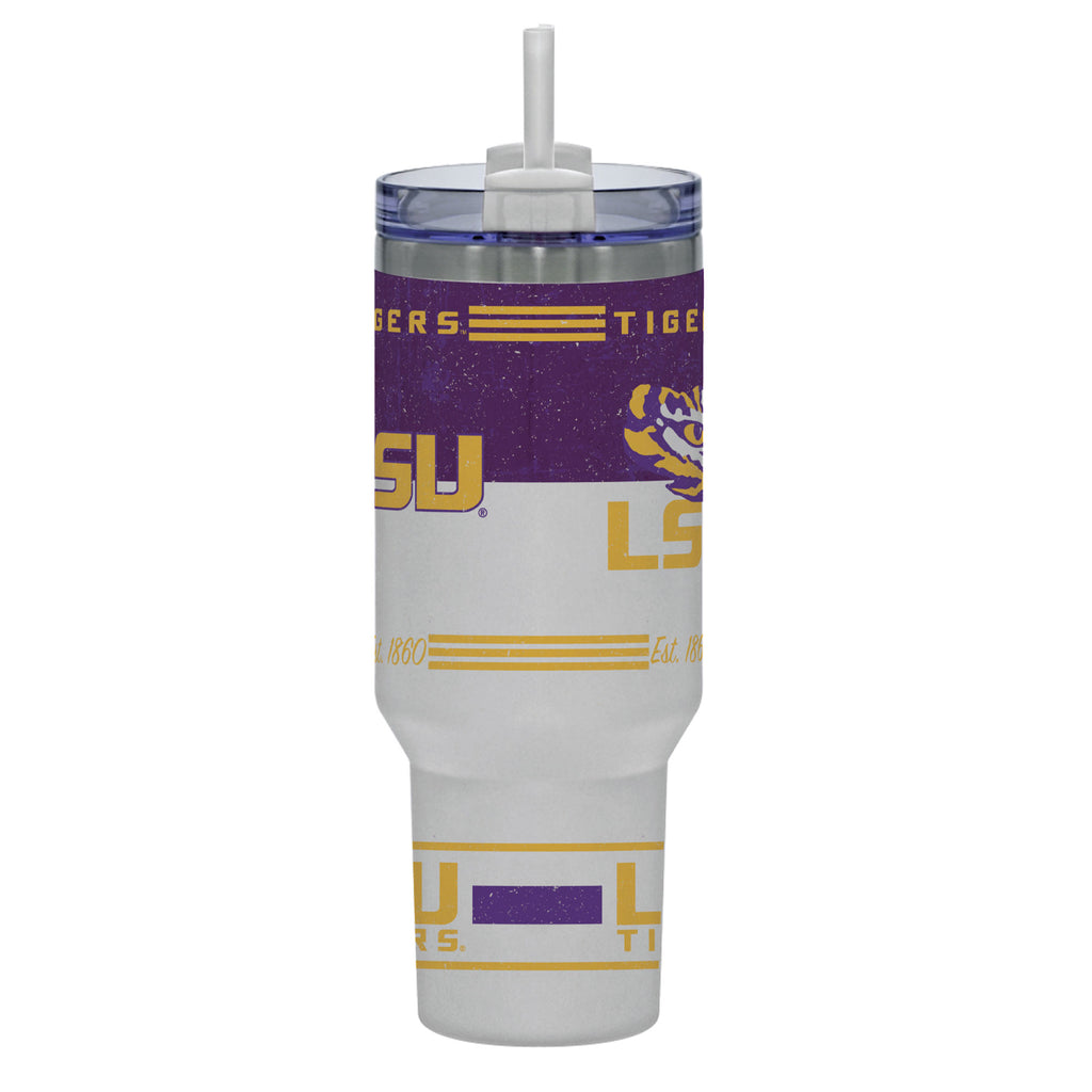LSU Tigers 40oz Rocky Vintage Tumbler