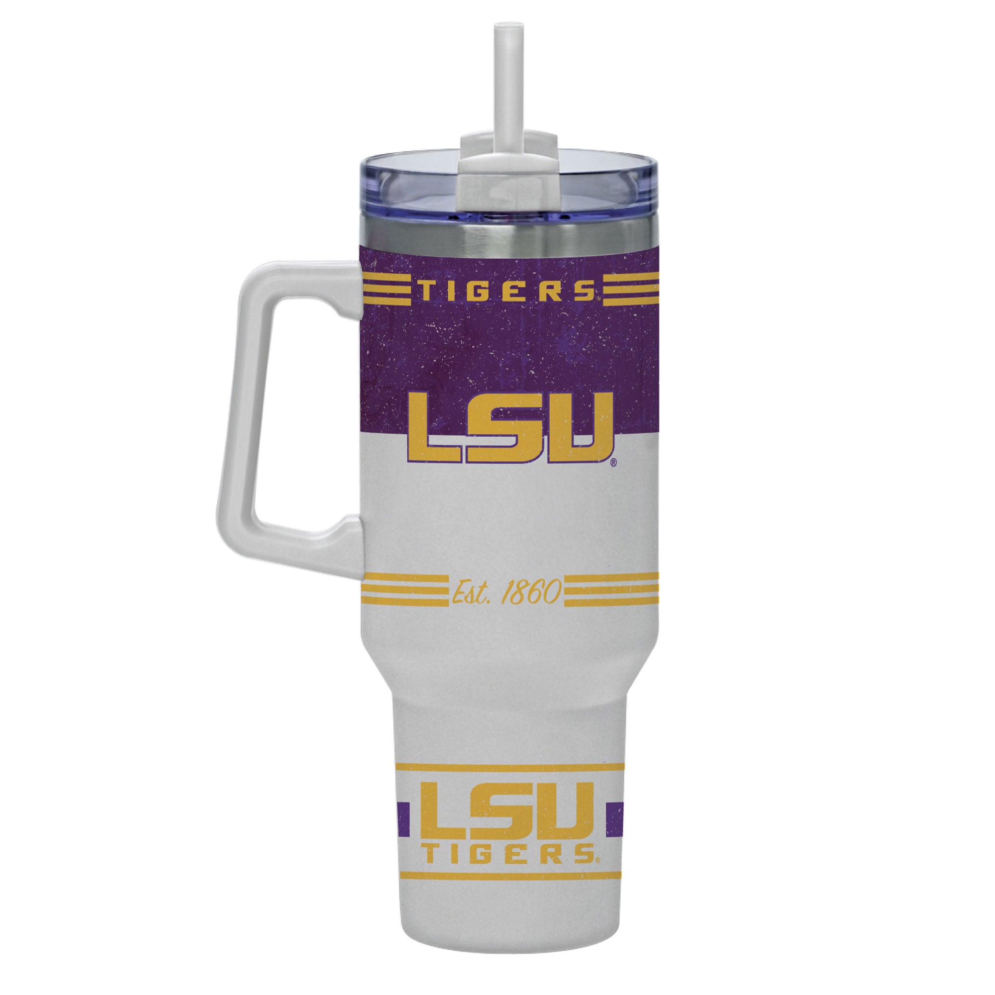LSU Tigers 40oz Rocky Vintage Tumbler