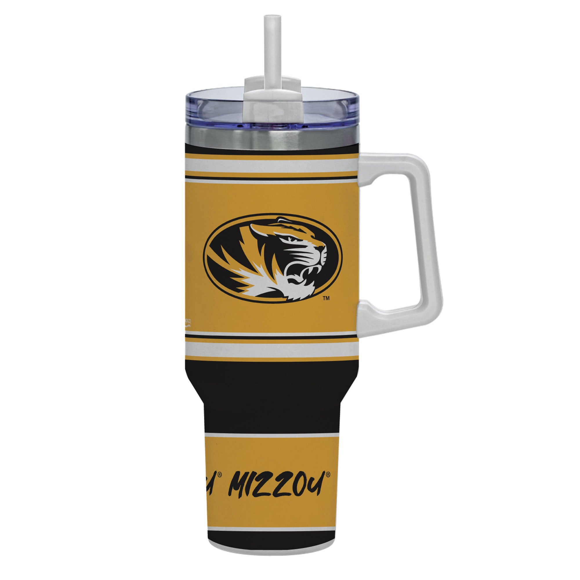 Missouri Tigers 40oz Rocky Slogan Tumbler