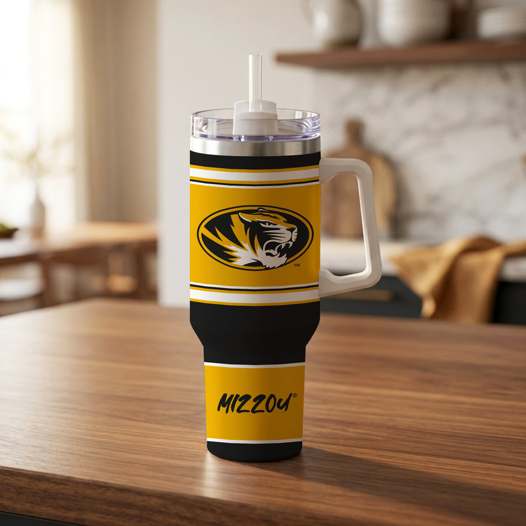 Missouri Tigers 40oz Rocky Slogan Tumbler