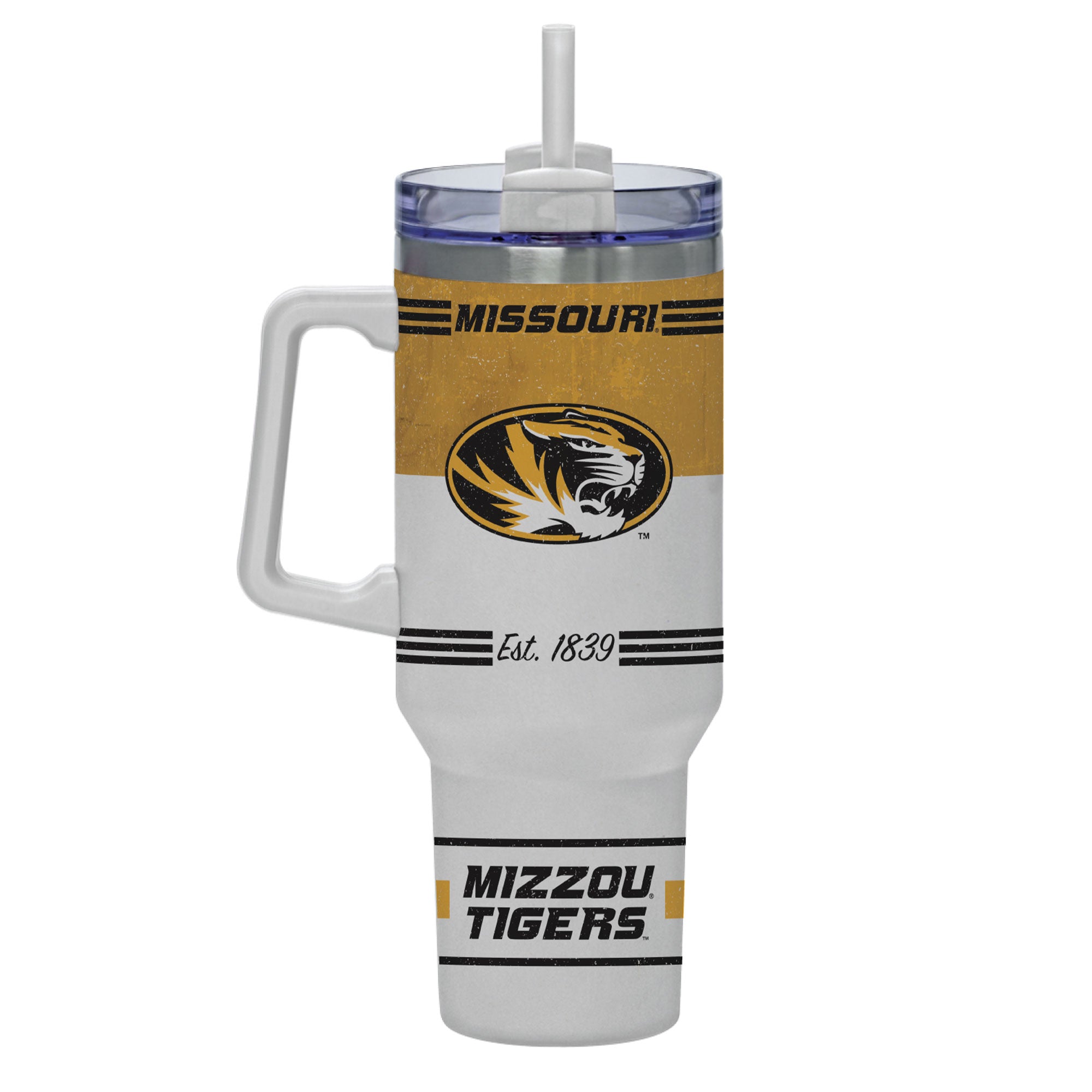 Missouri Tigers 40oz Rocky Vintage Tumbler
