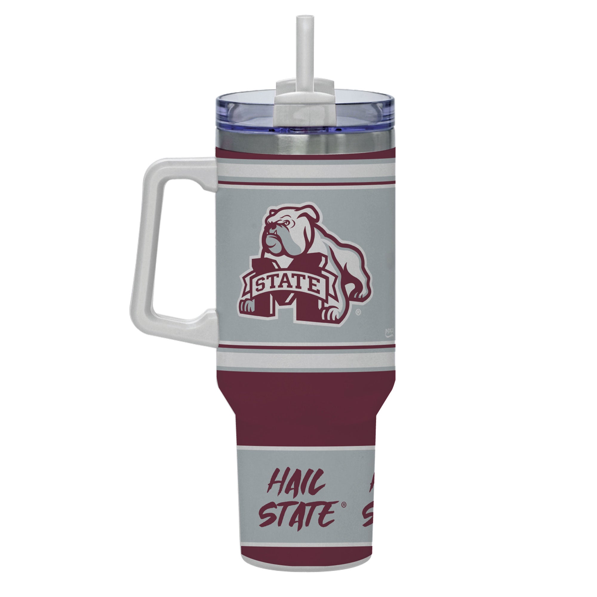 Mississippi State Bulldogs 40oz Rocky Slogan Tumbler