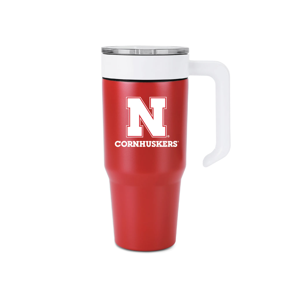 36oz with handle Nebraska Cornhuskers Combo Tumbler