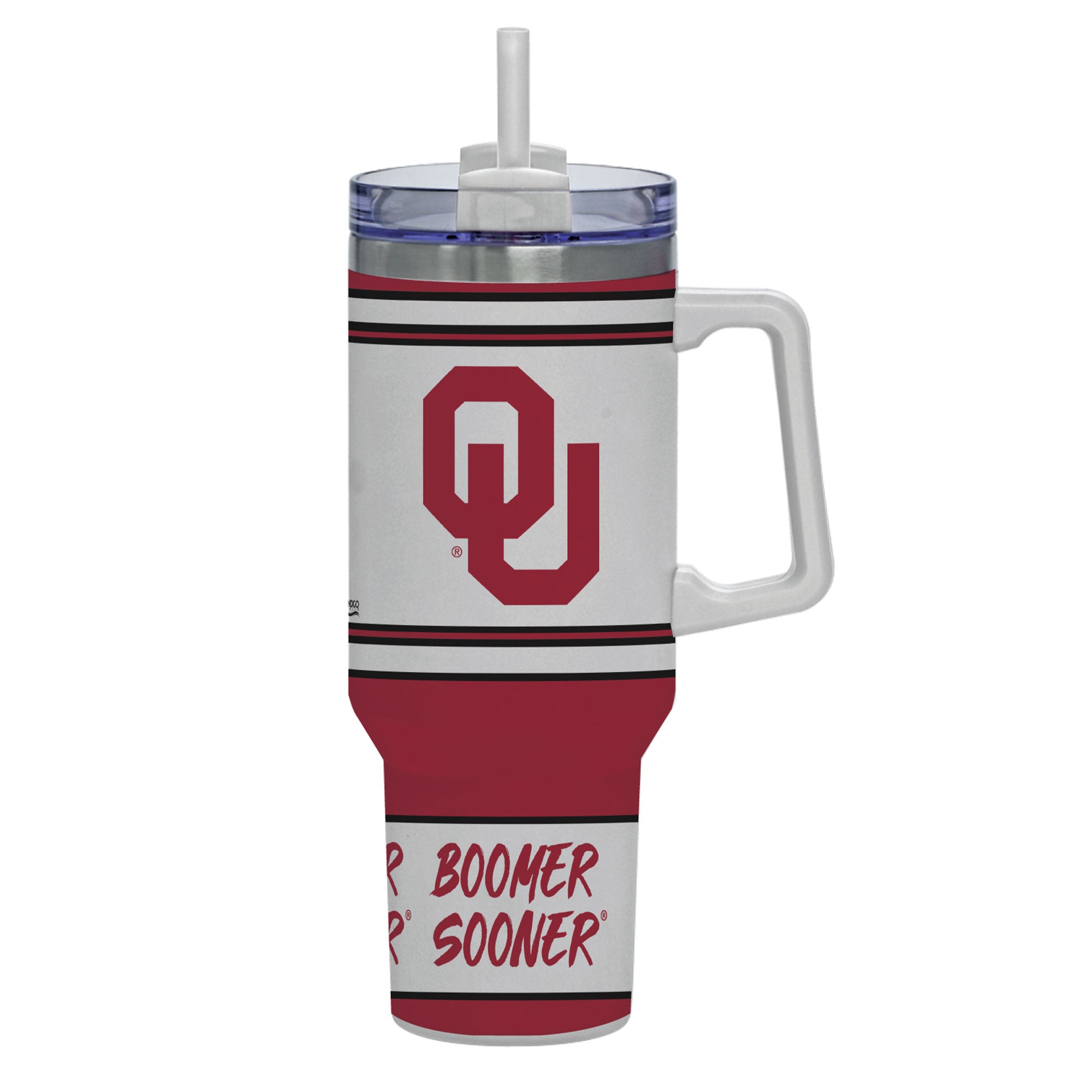 Oklahoma Sooners 40oz Rocky Slogan Tumbler