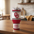 Oklahoma Sooners 40oz Rocky Slogan Tumbler
