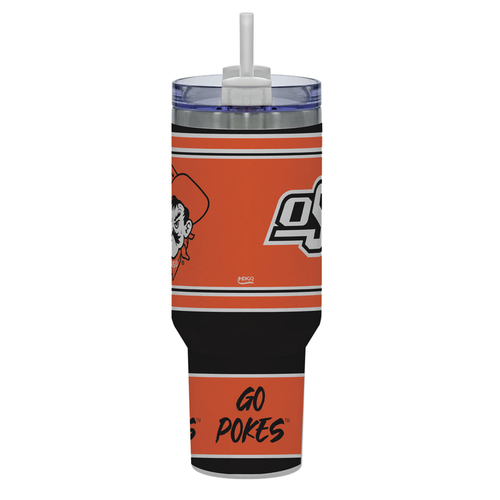Oklahoma State Cowboys 40oz Rocky Slogan Tumbler