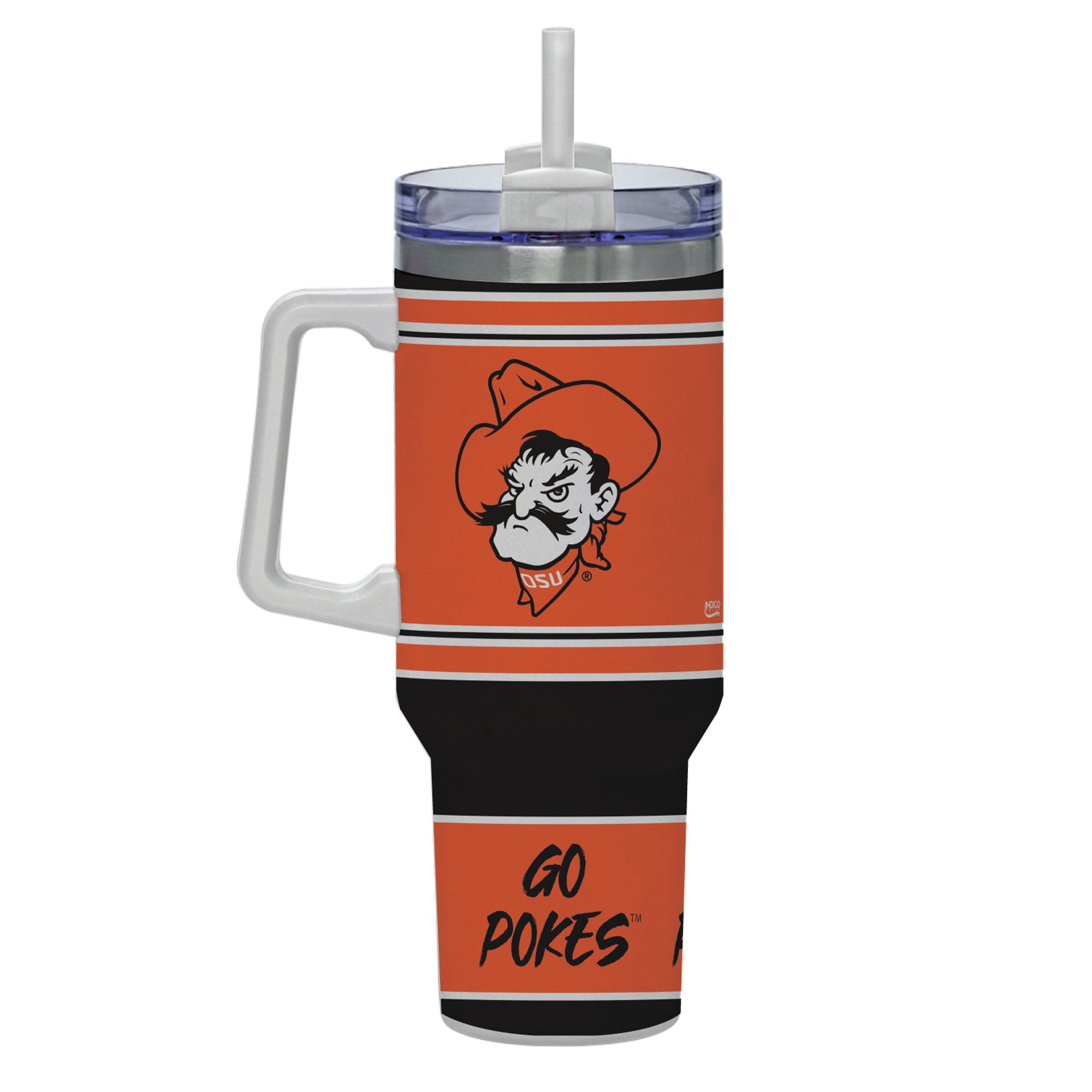 Oklahoma State Cowboys 40oz Rocky Slogan Tumbler