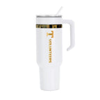 48oz Tennessee Volunteers Gold Anodized White Tumbler