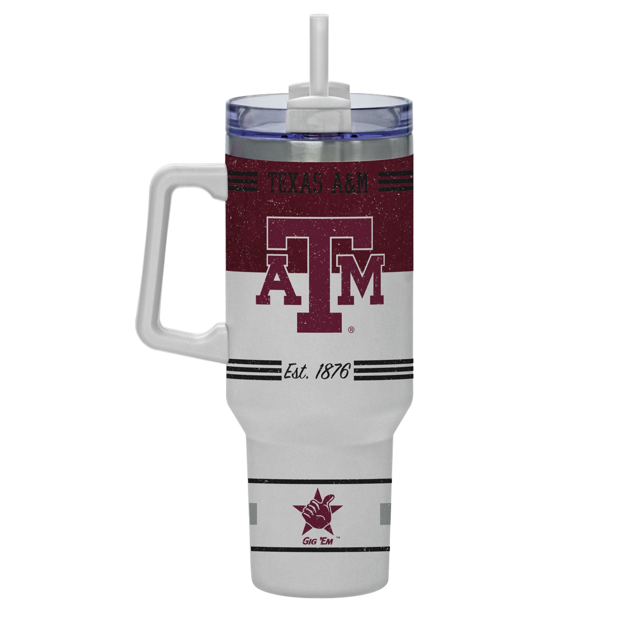 Texas A&M Aggies 40oz Rocky Vintage Tumbler