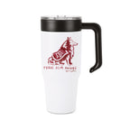 Texas A&M Aggies Mascot by Laura Wilcox 36oz Combo Tumbler with handle