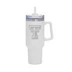 40oz Texas Tech Red Raiders Laser Etch Rocky Tumbler with Handle
