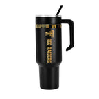 48oz Texas Tech Red Raiders Gold Black Anodized Tumbler