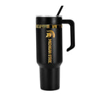 48oz Michigan State Spartans Gold Black Anodized Tumbler