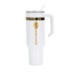 48oz Penn State Nittany Lions Gold Anodized White Tumbler