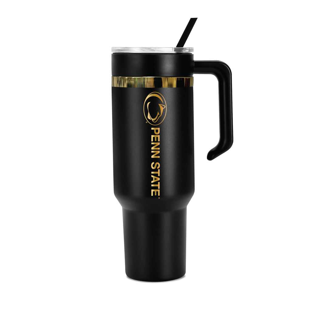 36oz Penn State Nittany Lions Gold Black Anodized Tumbler