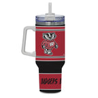 Wisconsin Badgers 40oz Rocky Slogan Tumbler