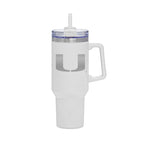 40oz Miami Hurricanes Etch Rocky Tumbler with Handle