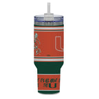 Miami Hurricanes 40oz Rocky Slogan Tumbler