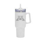 40oz Minnesota Gophers Laser Etch Rocky Tumbler with Handle