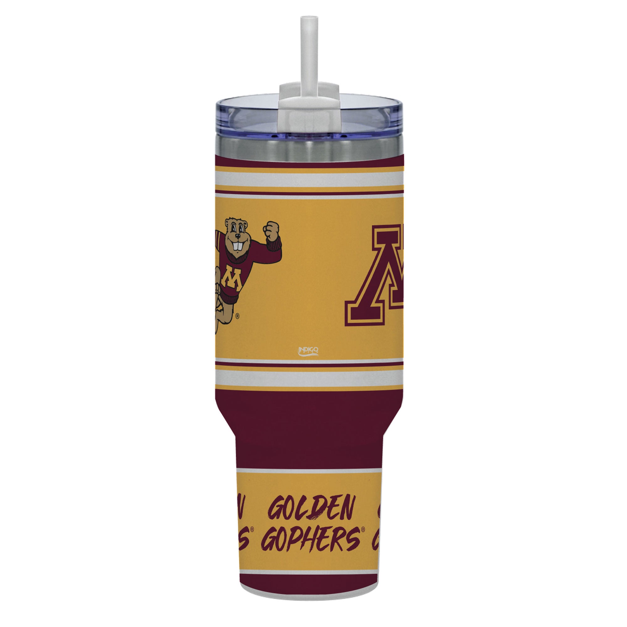 Minnesota Golden Gophers 40oz Rocky Slogan Tumbler