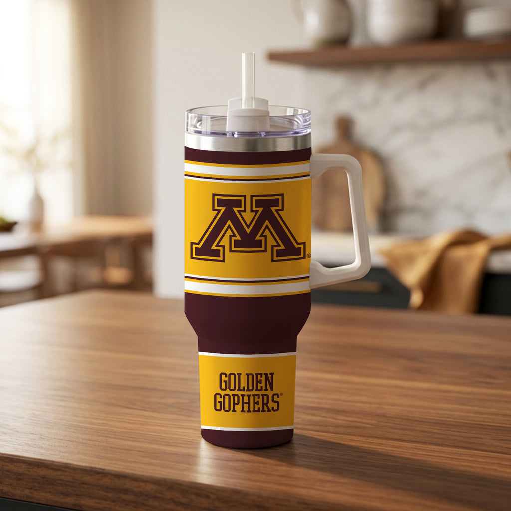 Minnesota Golden Gophers 40oz Rocky Slogan Tumbler