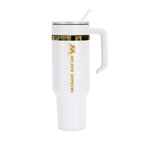 36oz Minnesota Golden Gophers Gold Anodized White Tumbler