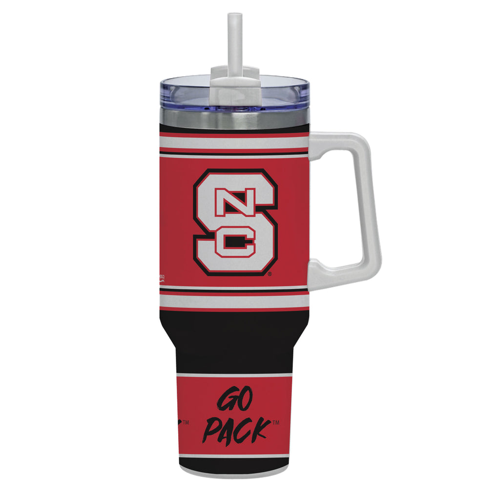 North Carolina State Timber Wolves 40oz Rocky Slogan Tumbler