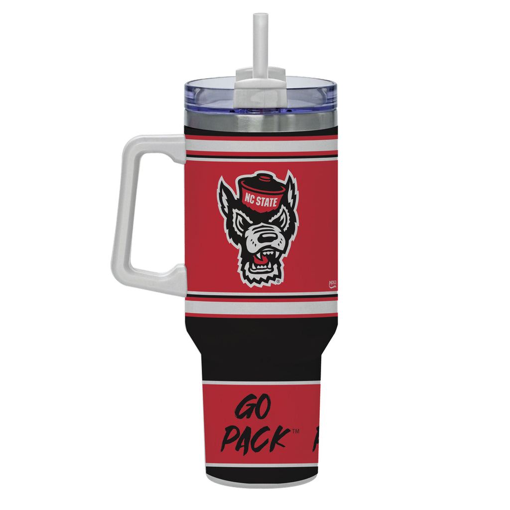 North Carolina State Timber Wolves 40oz Rocky Slogan Tumbler