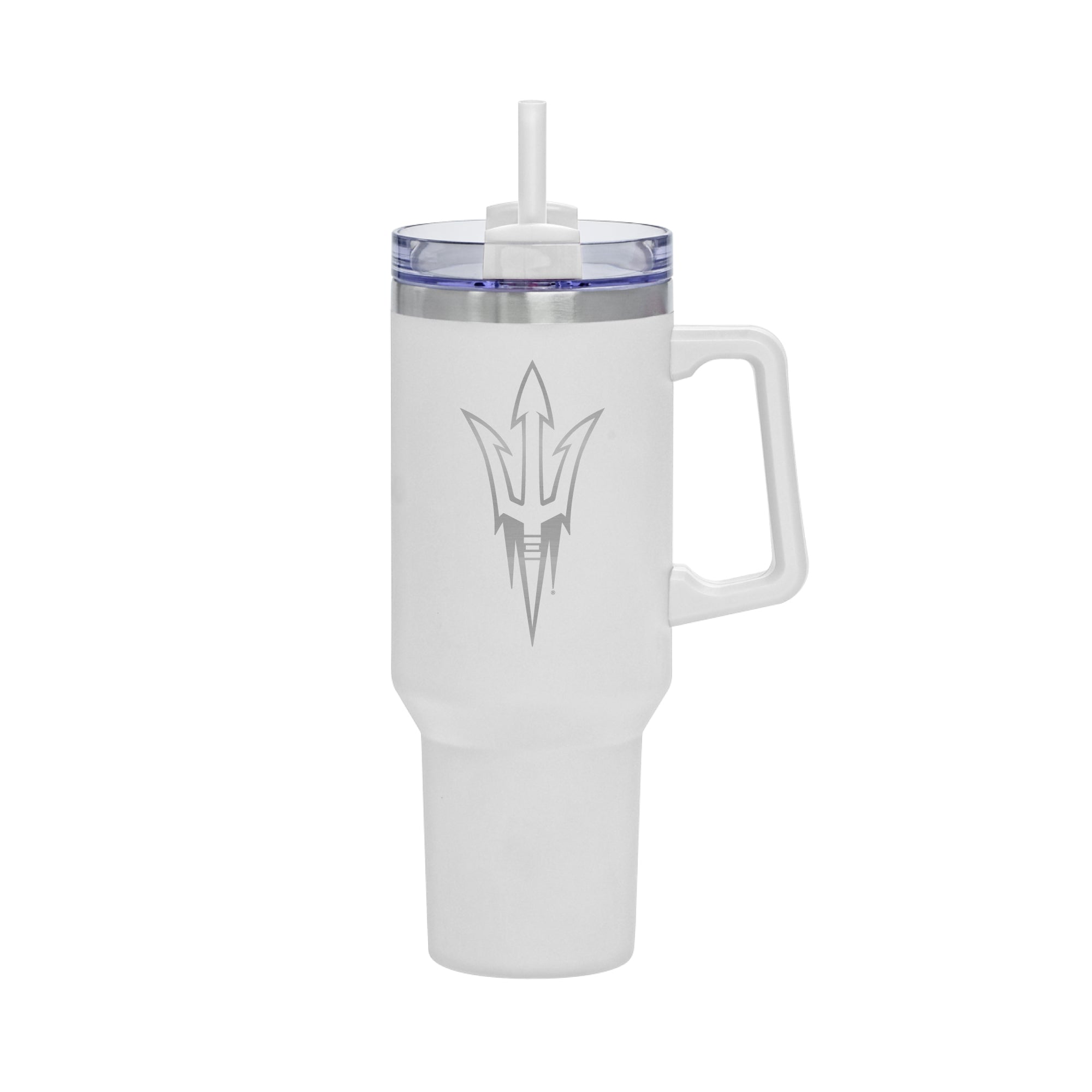40oz Arizona State Sun Devils Laser Etch Rocky Tumbler with Handle