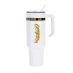 48oz Washington State Cougars Gold Anodized White Tumbler