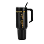 48oz Virginia Tech Hokies Gold Black Anodized Tumbler