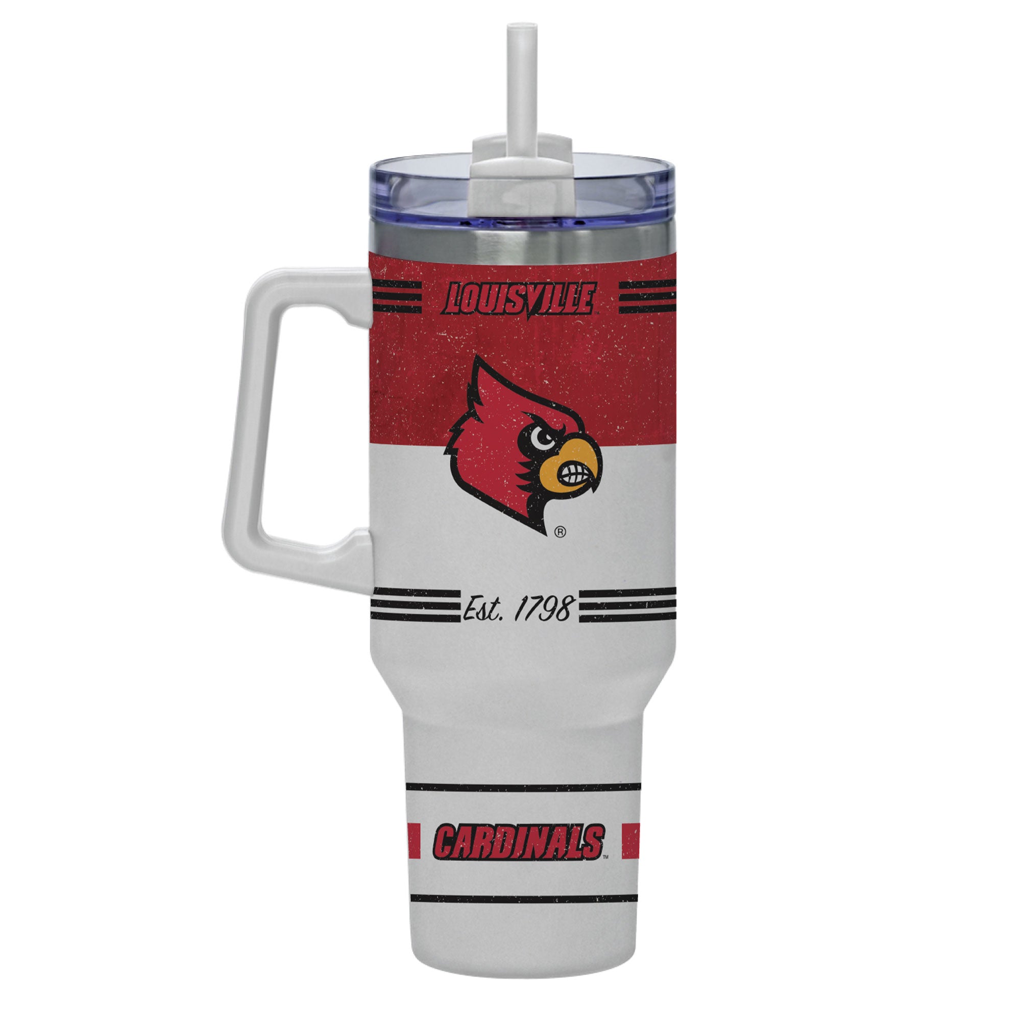 Louisville Cardinals 40oz Rocky Vintage Tumbler
