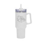 40oz Gonzaga Bulldogs Cyclones Laser Etch Rocky Tumbler with Handle