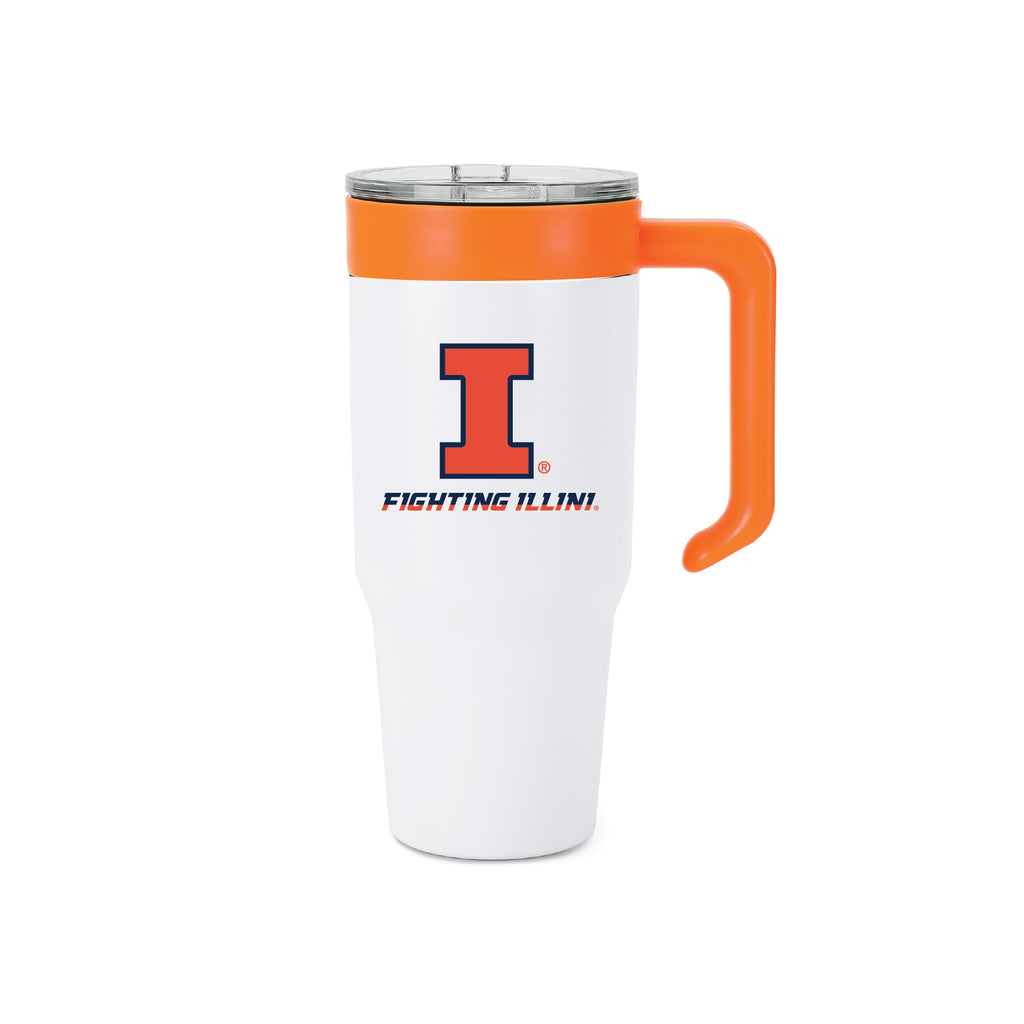 36oz with handle Illinois Fighting Illini Combo Tumbler