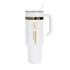 48oz Vanderbilt Commodores Gold Anodized White Tumbler