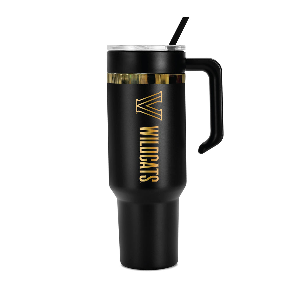 48oz Villanova Wildcats Gold Black Anodized Tumbler