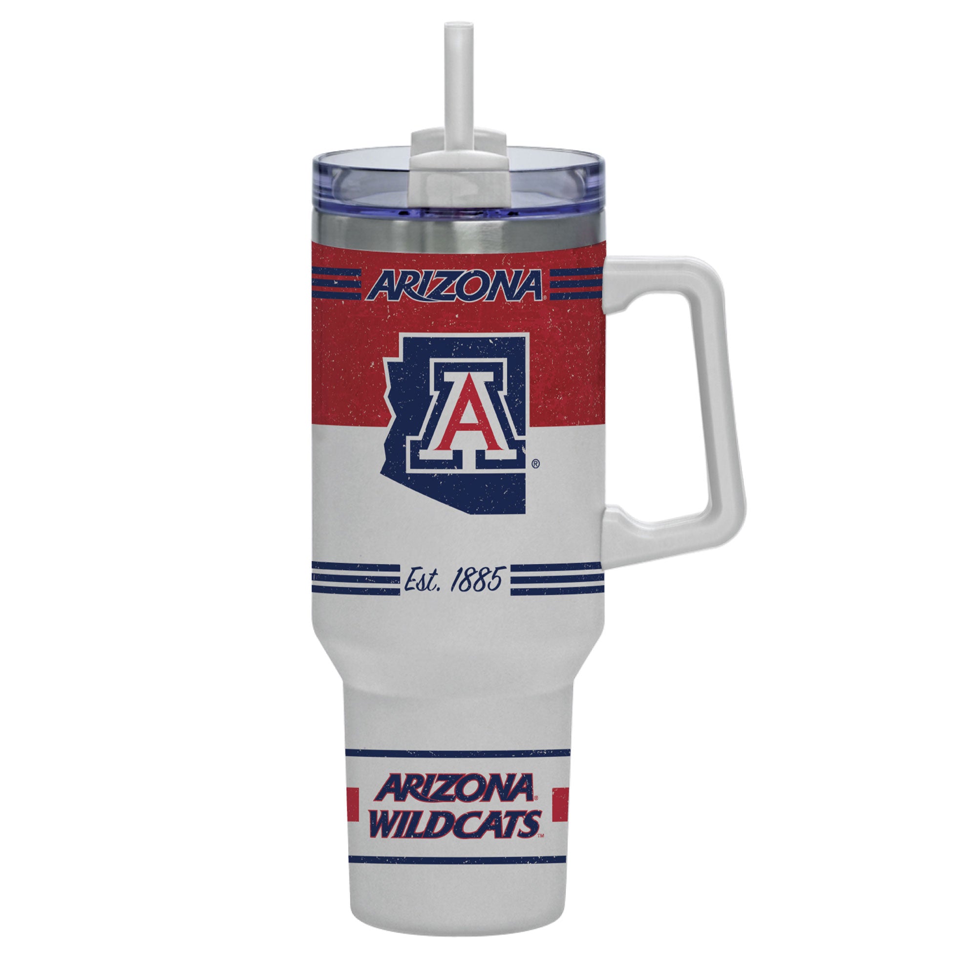 Arizona Wildcats 40oz Rocky Vintage Tumbler
