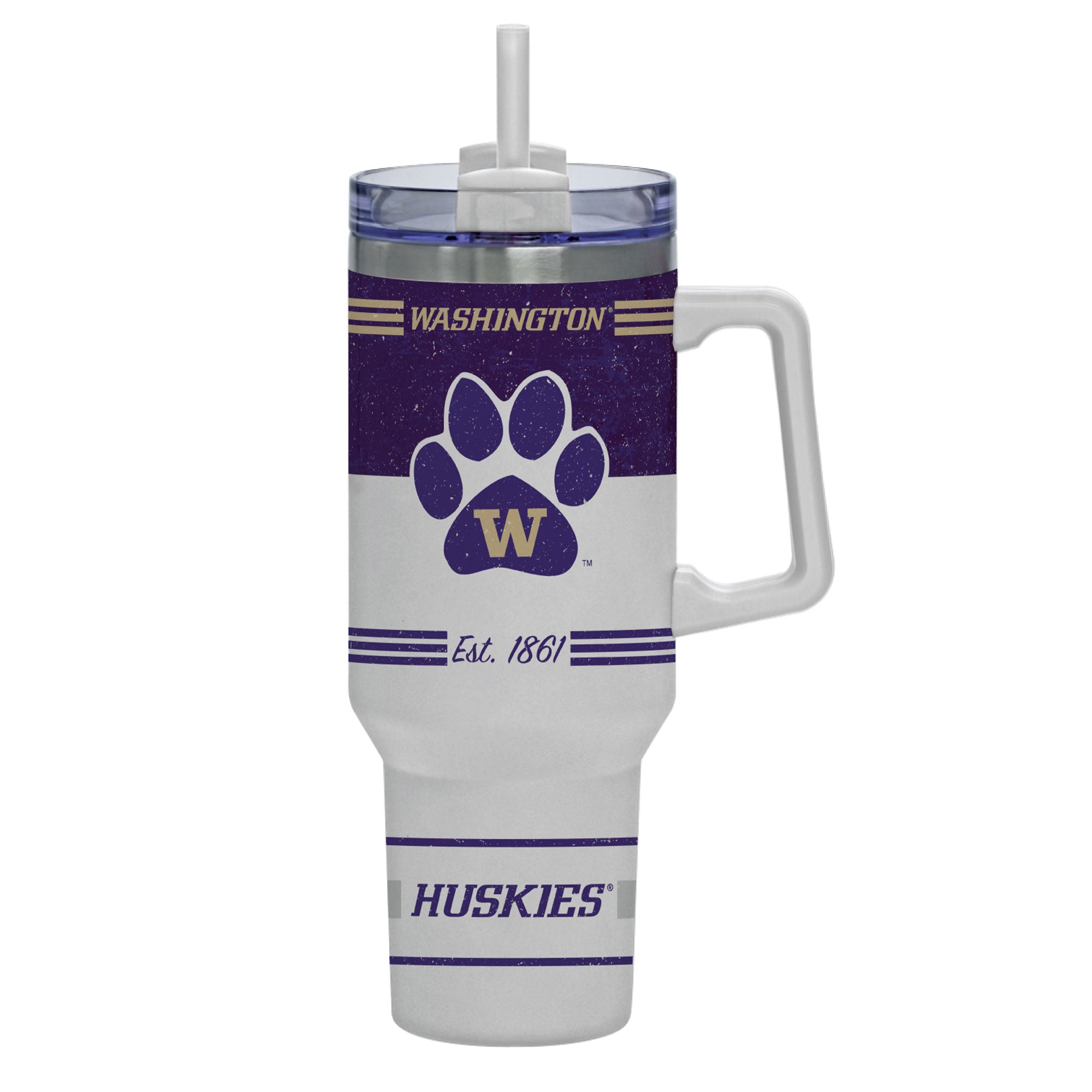 Washington Huskies 40oz Rocky Vintage Tumbler