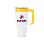36oz with handle Central Michigan Chippewas Combo Tumbler