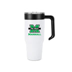 36oz with handle Marshall Thundering Herd Combo Tumbler