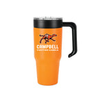 36oz with handle Campbell Fighting Camels Combo Tumbler